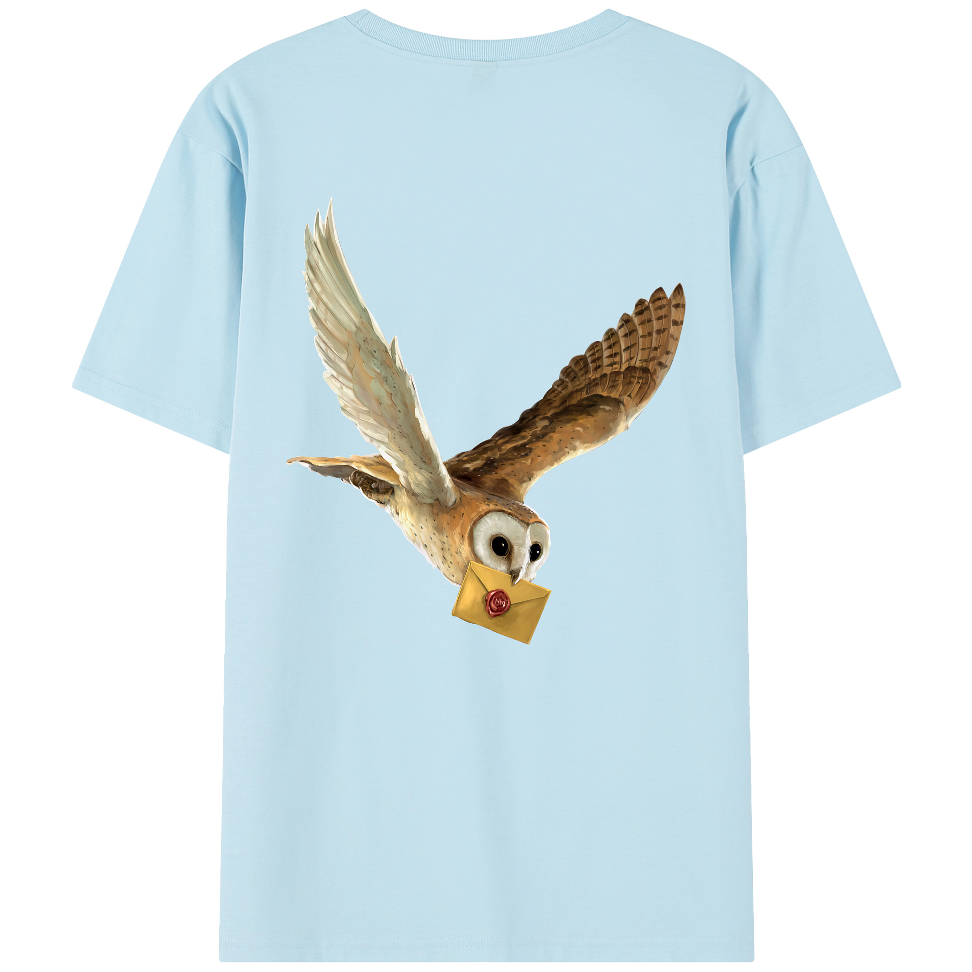 （画像用） Harry Potter ハリー・ポッターシリーズ 綿100％半袖Tシャツ（背面プリント）